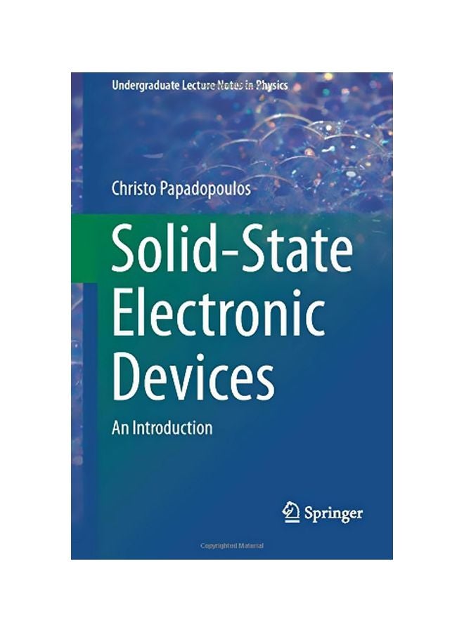 Solid-State Electronic Devices : An Introduction Paperback English by Christo Papadopoulos - 19 Nov 2013 