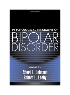 Psychological Treatment Of Bipolar Disorder Paperback English - 38617.0
