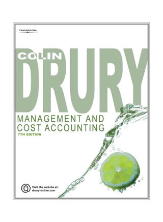 Management And Cost Accounting Paperback English by Colin Drury - 2007-12-19 - v1583821427/N35524452A_1