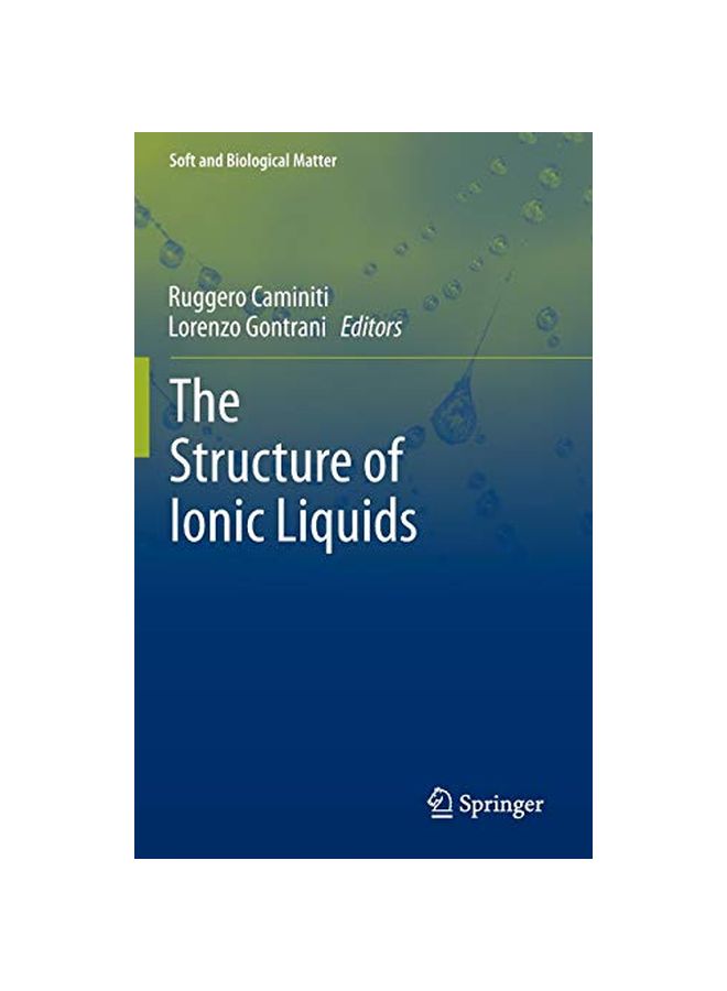 The Structure Of Ionic Liquids Hardcover English - 21 Nov 2013 