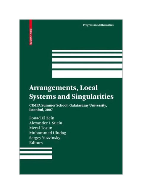 Arrangements, Local Systems And Singularities Hardcover English