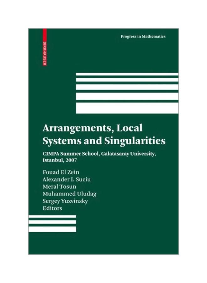 Arrangements, Local Systems And Singularities Hardcover English