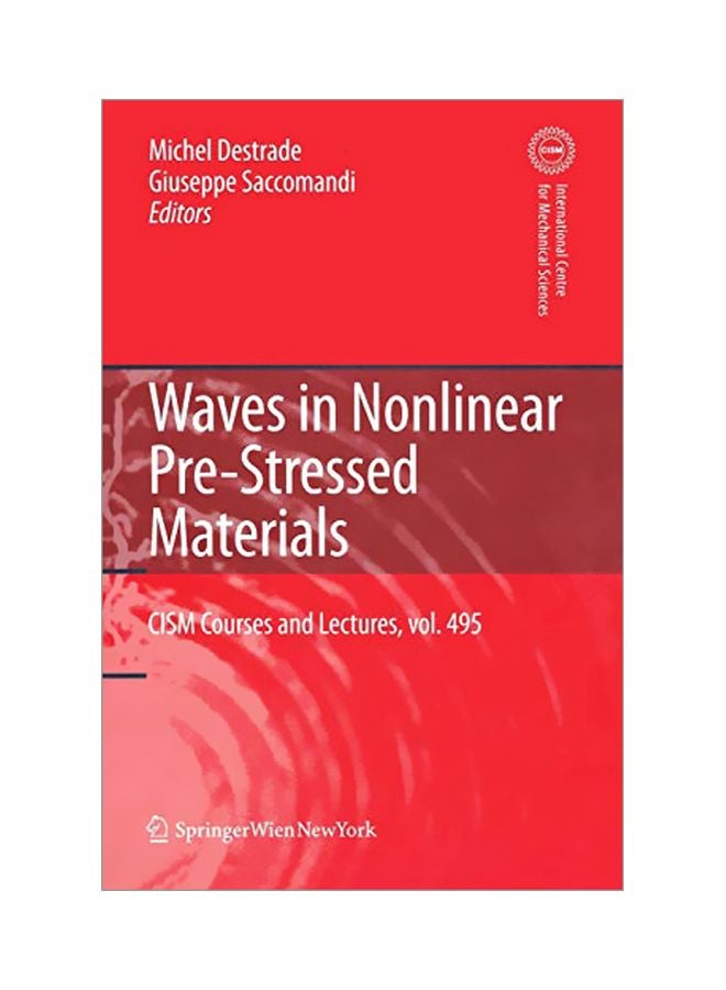 Waves In Nonlinear Pre-Stressed Materials Hardcover English 