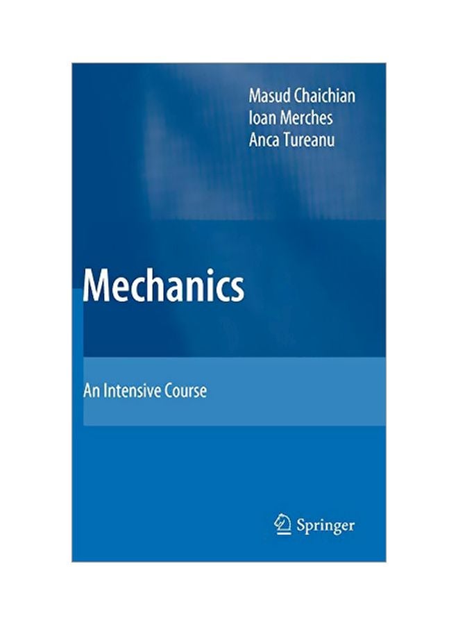 Mechanics: An Intensive Course Hardcover English by Masud Chaichian 