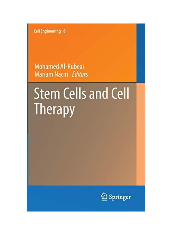 Stem Cells And Cell Therapy hardcover english 