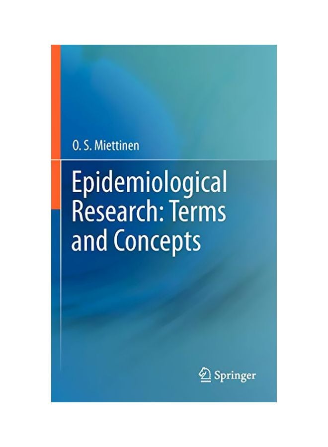 Epidemiological Research: Terms And Concepts Hardcover English by O. S. Miettinen