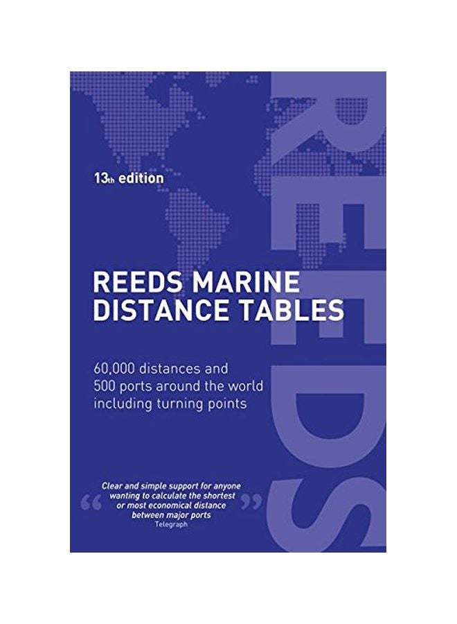 Reeds Marine Distance Tables Paperback English by Miranda Delmar-Morgan - 06 Mar 2014
