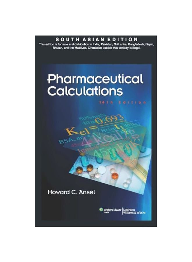 Pharmaceutical Calculations Paperback English by Howard C. Ansel 