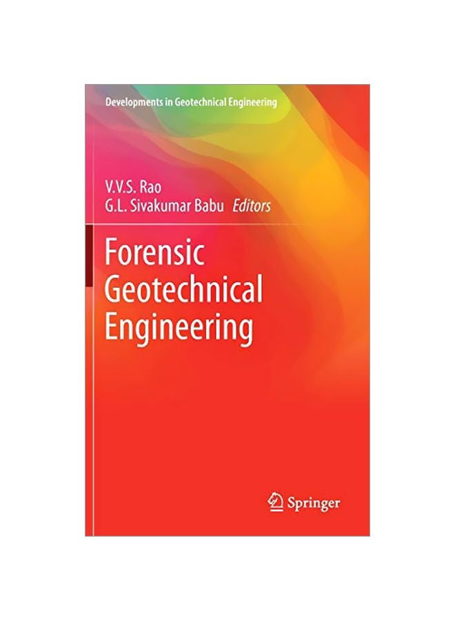 Forensic Geotechnical Engineering Hardcover English - 29 Sep 2015 