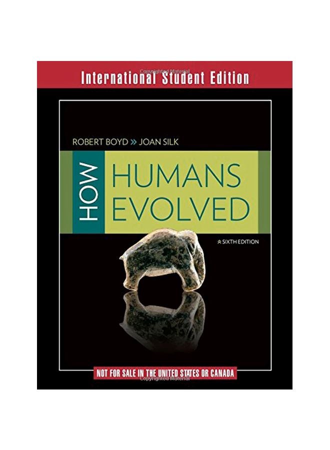 How Humans Evolved Paperback English by Robert Boyd 