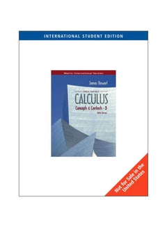 Single Variable Calculus: Concepts And Context English by James Stewart 