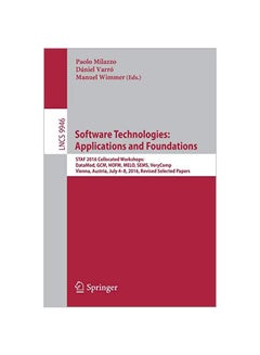 Software Technologies: Applications And Foundations paperback english - 06 Dec 2016 