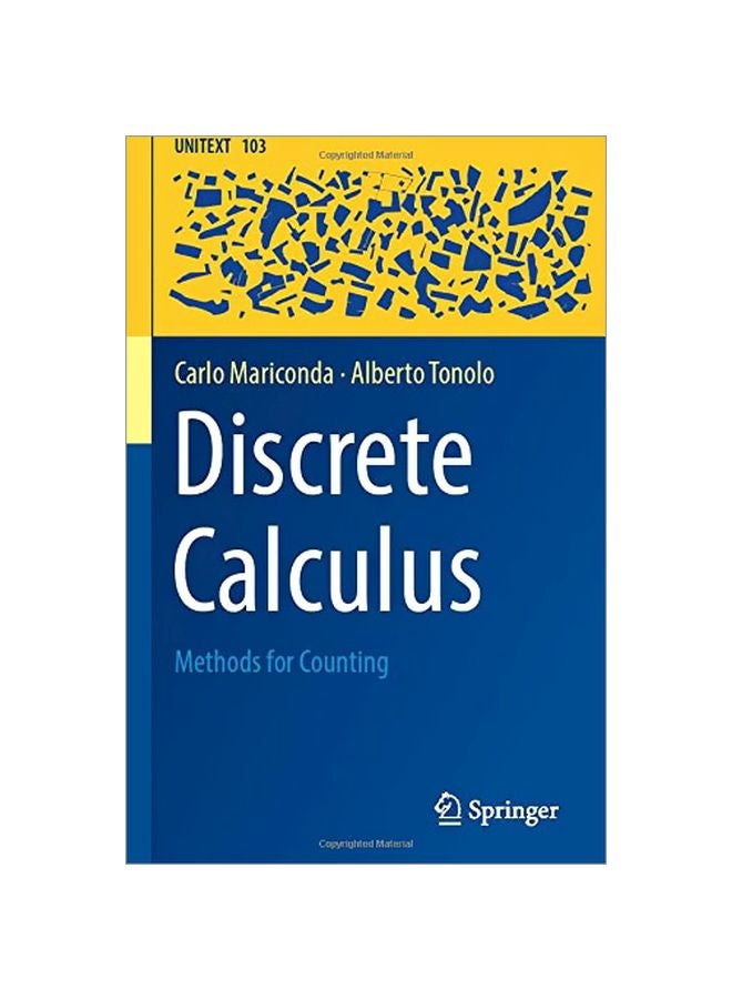 Discrete Calculus: Methods For Counting Paperback English by Carlo Mariconda - 19 Dec 2016