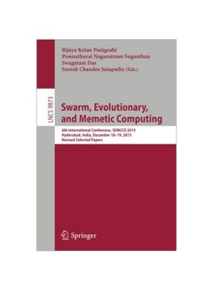 Swarm, Evolutionary, And Memetic Computing paperback english - 6 Dec 2016 