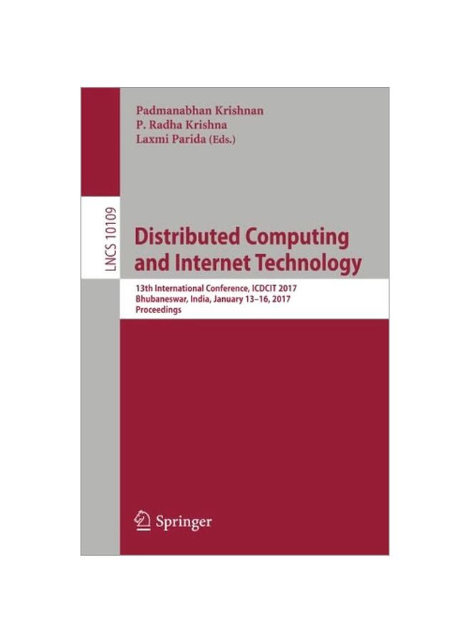 Distributed Computing And Internet Technology Paperback English - 30 Nov 2016 