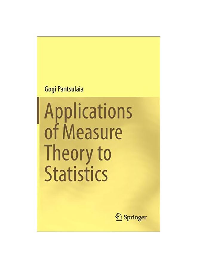 Applications Of Measure Theory To Statistics hardcover english - 04 Jan 2017 