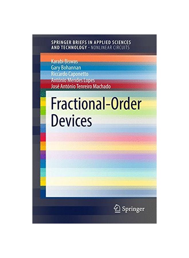 null - Fractional-Order Devices Paperback English by Karabi Biswas - Image 1