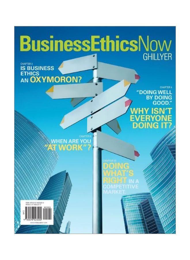Business Ethics Now English by Andrew W. Ghillyer