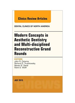Modern Concepts In Aesthetic Dentistry And Multi-disciplined Reconstructive Grand Rounds hardcover english - 14 Jul 2015 - v1583821516/N35522848A_1