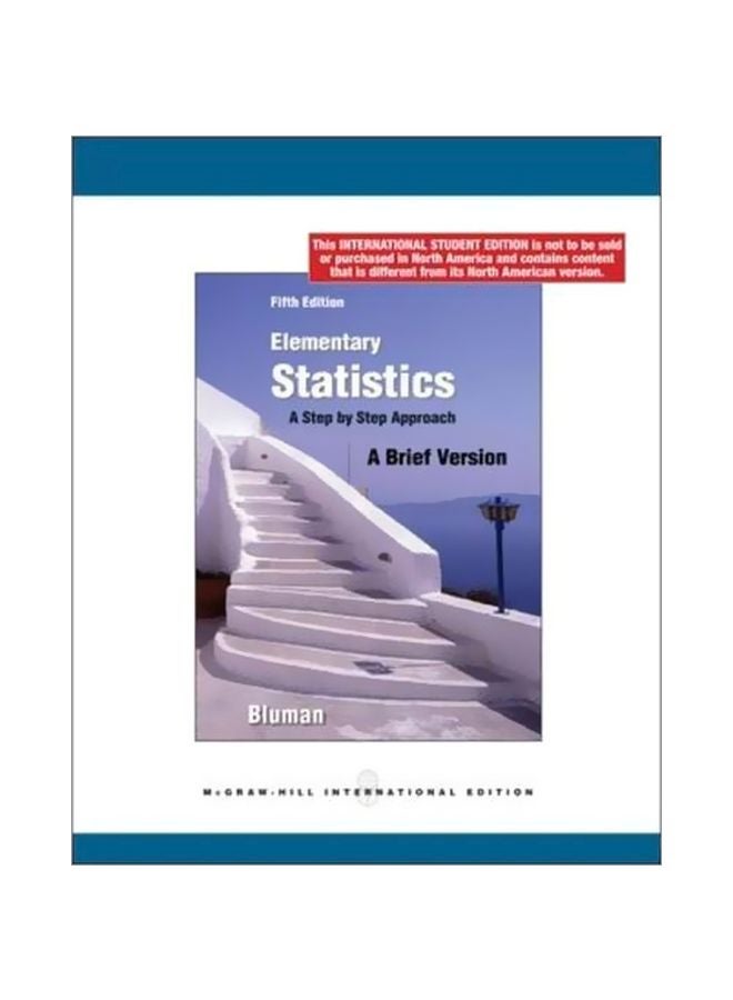 Elementary Statistics Paperback English by Allan G. Bluman 