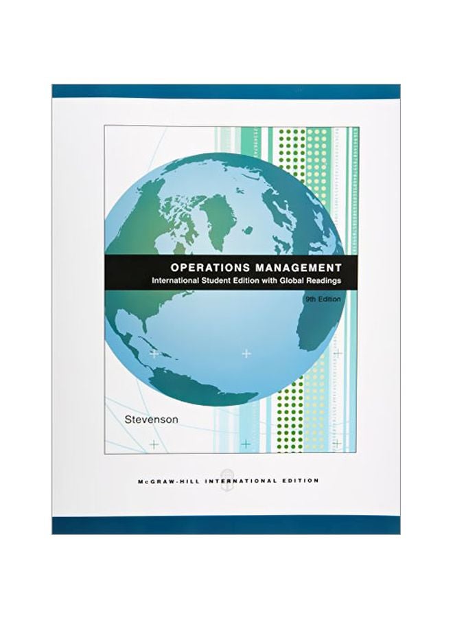 Operations Management: International Student Edition With Global Readings English by William J. Stevenson - 38899.0 
