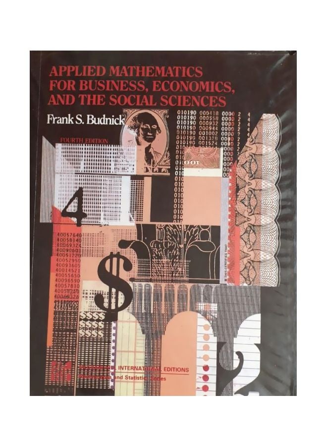 Applied Mathematics For Business, Economics And Scocial Sciences Paperback English by Frank S. Budnick - 01 Jun 1993
