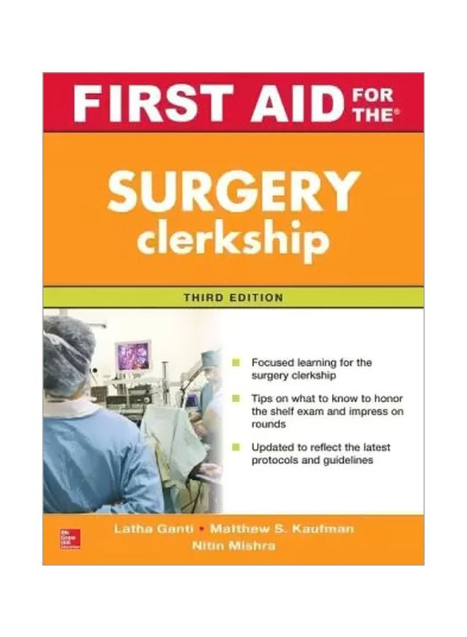 First Aid For The Surgery Clerkship Paperback English by Kaufman