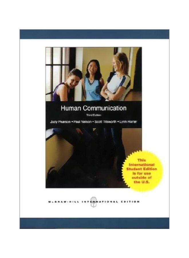 Human Communication Paperback English by Judy C. Pearson - 01 Sep 2008 