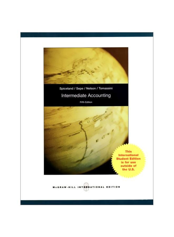 Intermediate Accounting Paperback English by J. David Spiceland - 39690.0 