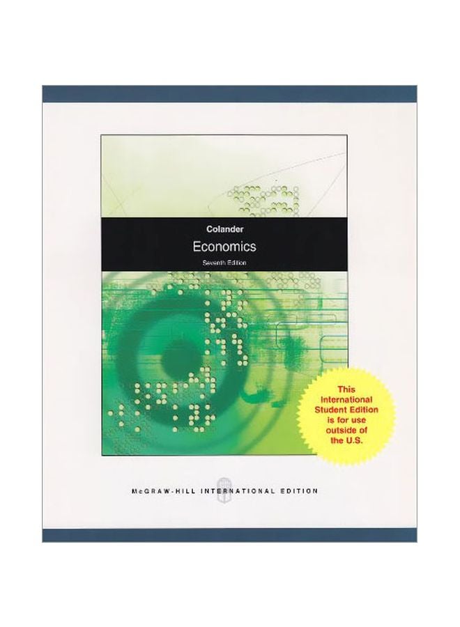 Economics Paperback English by David Colander - 39387.0