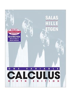 Calculus: One Variable Hardcover English by S.L. Salas - 11 Mar 2003 