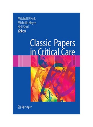 Classic Papers In Critical Care hardcover english - 02 Jul 2008 - v1583821545/N35522989A_1