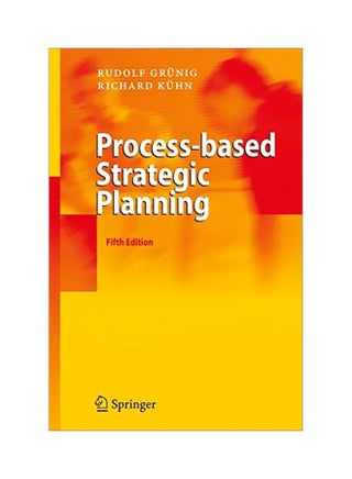 Process-Based Strategic Planning Hardcover English by Rudolf Grünig - 03 Sep 2008 - v1583821546/N35522993A_1