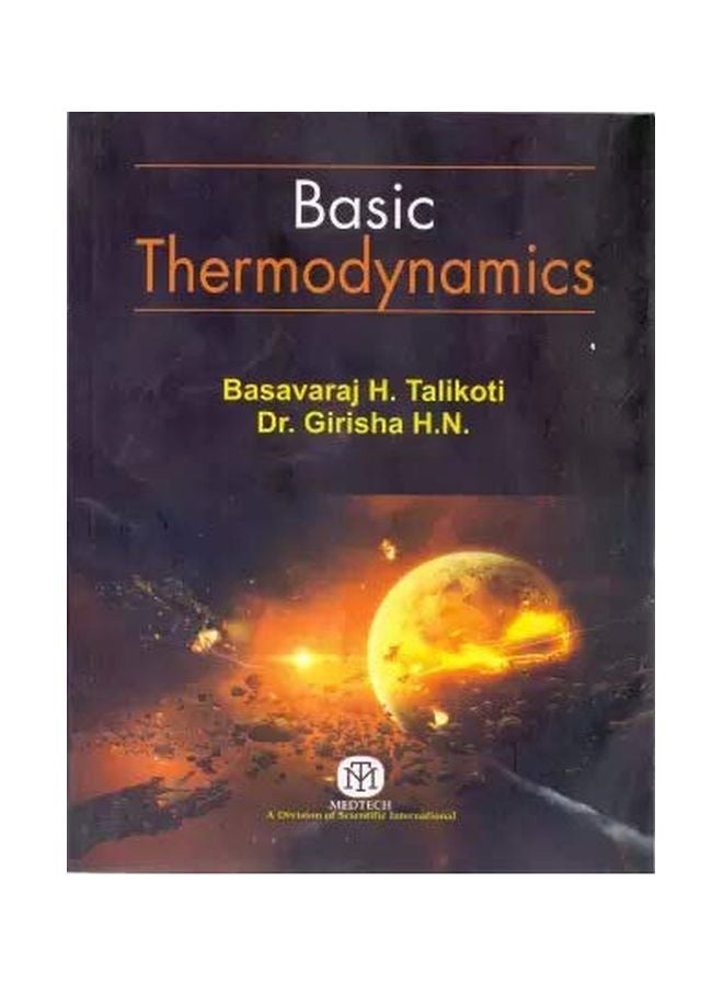 Basic Thermodynamics Paperback English by Basavraj Talikoti