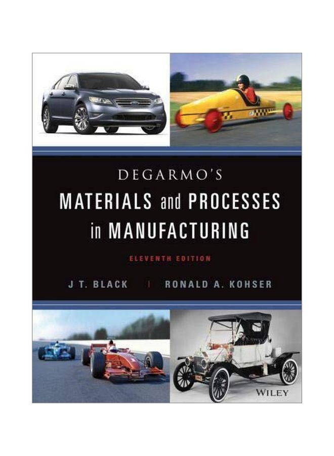 Materials And Process In Manufacturing Paperback English by J.T Black 