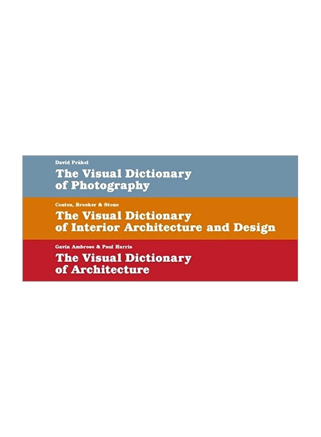 THe Visual Dictionary Architectural Design Box Set Visual Dictionaries Paperback English by Gavin Ambrose - 11 Jul 2012 