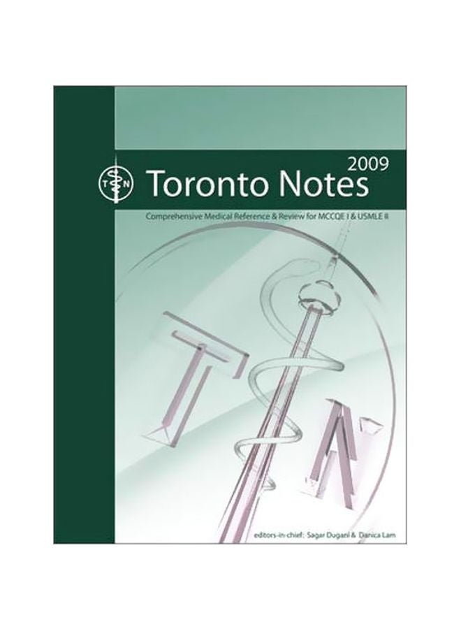 Toronto Notes 2009 English by Sagar Dugani - 01 May 2009 