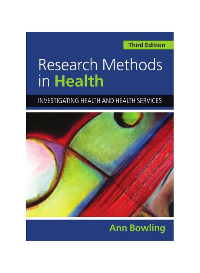 Research Methods In Health Paperback English by Ann Bowling - 01 Jul 2003 