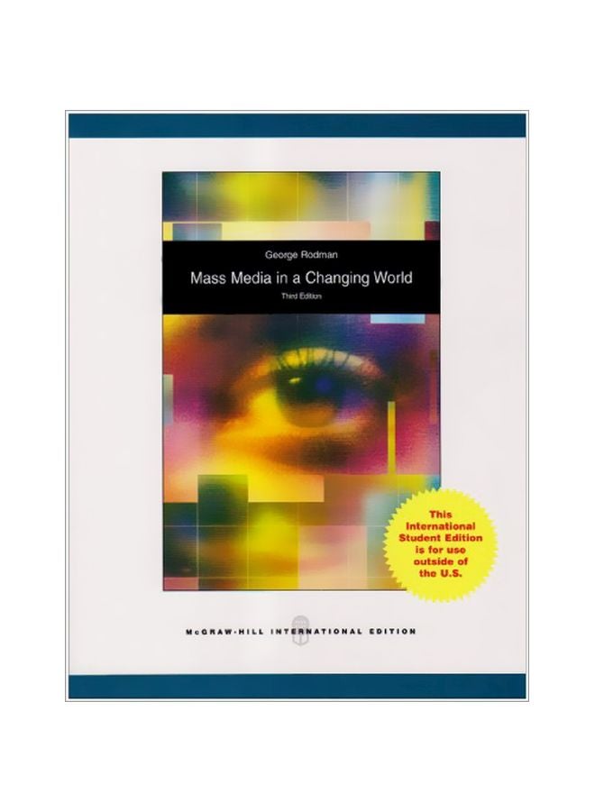 Mass Media In A Changing World Paperback English by George R. Rodman - 01-Mar-09 