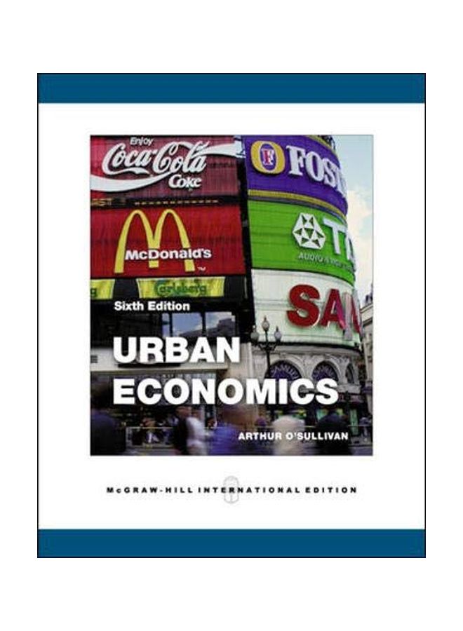 Urban Economics Paperback English by Arthur O'Sullivan 