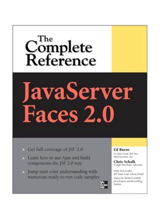 JavaServer Faces 2.0: The Complete Reference Paperback English by Ed Burns - 2010-03-08 - v1583821646/N35523474A_1