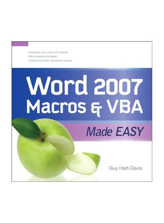 Word 2007 Macros And VBA: Made Easy paperback english 