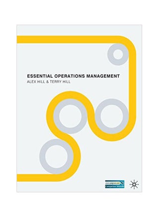 Essential Operations Management Paperback English by Alex Hill - 2011-05-06 - v1583821677/N35523969A_1