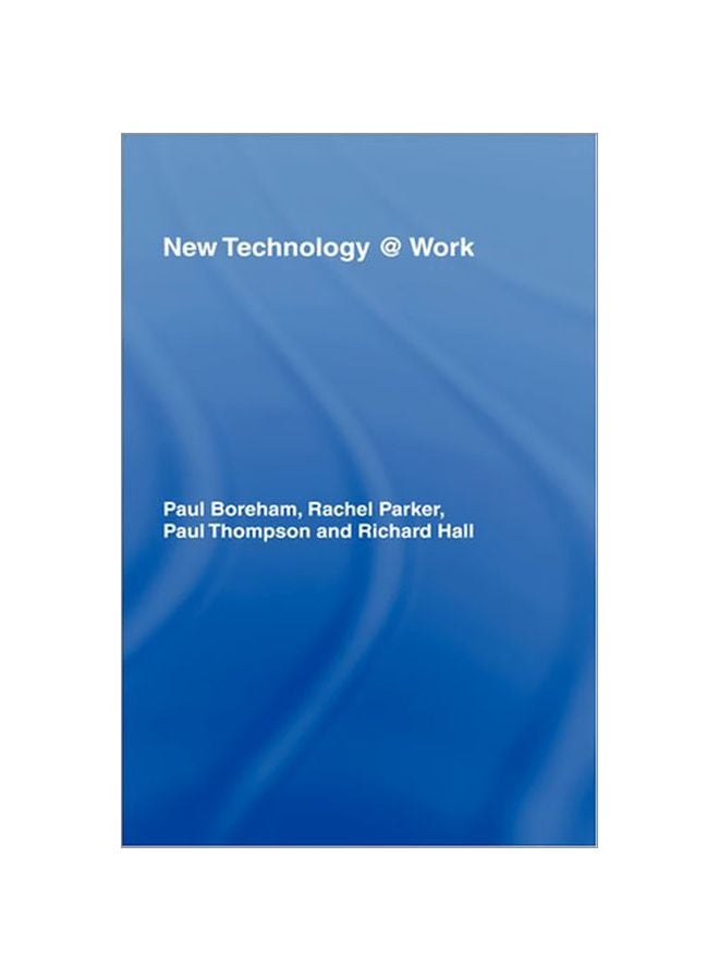 New Technology @ Work Hardcover English by Paul Boreham - 39479.0