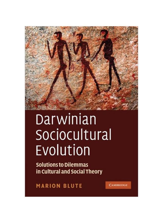 Darwinian Sociocultural Evolution: Solutions To Dilemmas In Cultural And Social Theory Paperback English by Marion Blute - 2010-05-18 