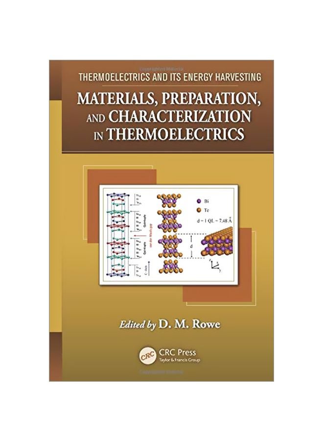 Materials, Preparation And Characterization In Thermoelectrics Hardcover English - 41072.0 