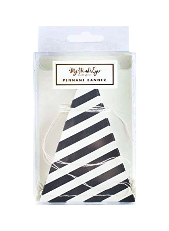 Stripe Patterned Banner BWP203