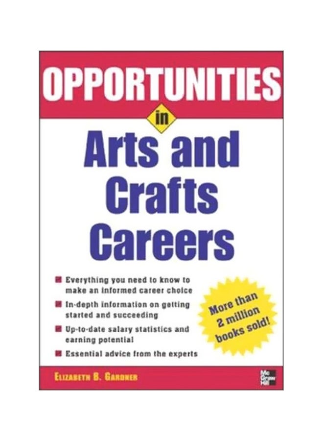 Opportunities In Arts And Crafts Careers Paperback English by Elizabeth Gardner 