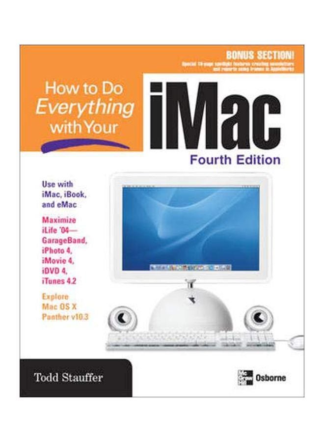 null - How To Do Everything With Your Imac Paperback English by Todd Stauffer - Image 1