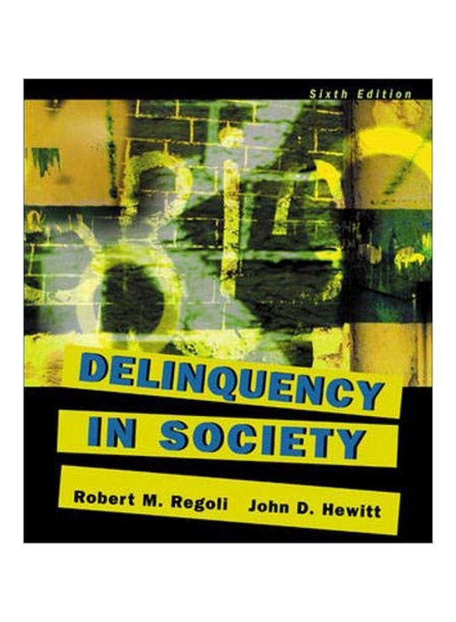 Delinquency In Society paperback english
